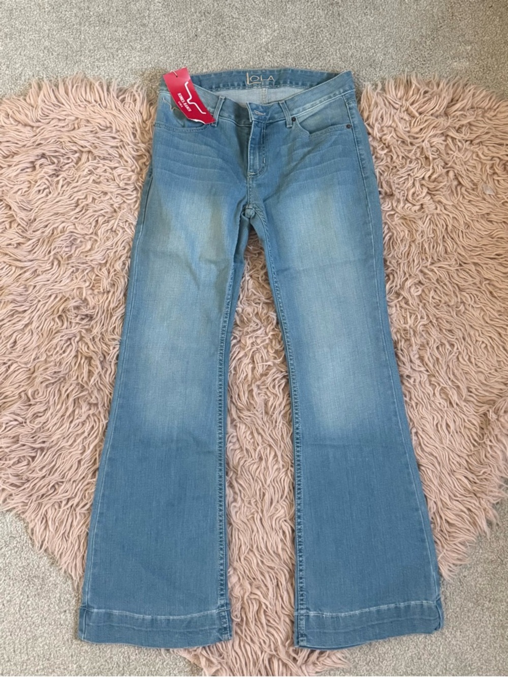 Kimes Ranch Light Blue Wide-Leg Flare Jeans for Women 6x30 NWT